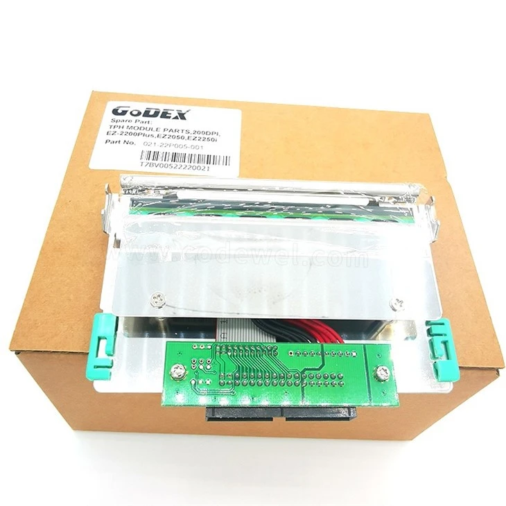 NEW Original Printhead Thermal Printer Head for GODEX EZ-1300 EZ-1300Plus 305dpi Thermal Transfer Printhead New Original Printhead
