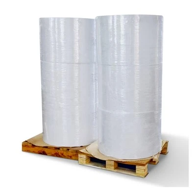Fabriksbelagd pappersetikett Självhäftande Semi Gloss Stock Jumbo Rolls Printing Label Machine Sticker