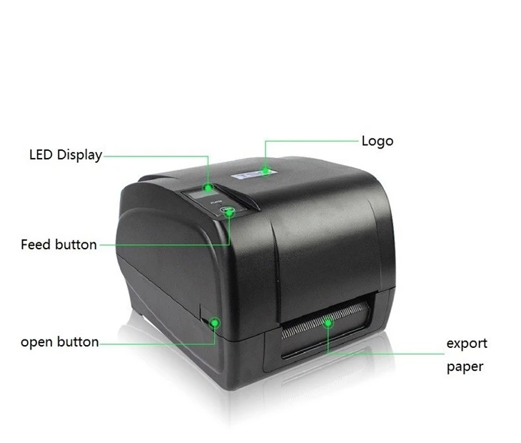 T300A Desktop Thermal Transfer Barcode Printer For TSC
